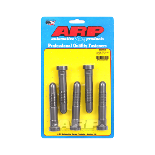 ARP Wheel Studs, Press-in, 5/8-18 in. RH Thread, 3.450 in. UHL, Set of 5