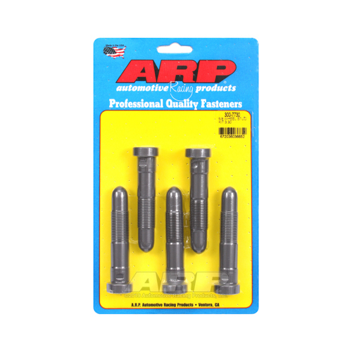 ARP Wheel Studs, NASCAR Speed, Quick-Nose, Press-in, 5/8-18 in. RH, 3.300 in. UHL, Set of 5