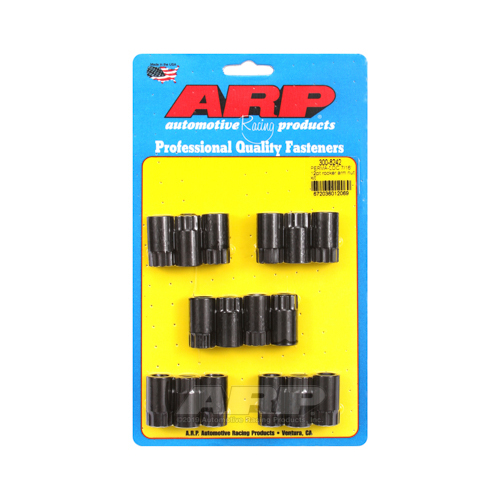 ARP Rocker Arm Nuts, Stamped Steel Rockers, 7/16 in.-20 Thread, .650 in. Outside Diameter, Set of 16