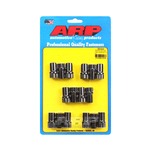 ARP Rocker Arm Nuts, Roller Rockers, 3/8 in.-24 Thread, .550 in. Outside Diameter, Set of 16