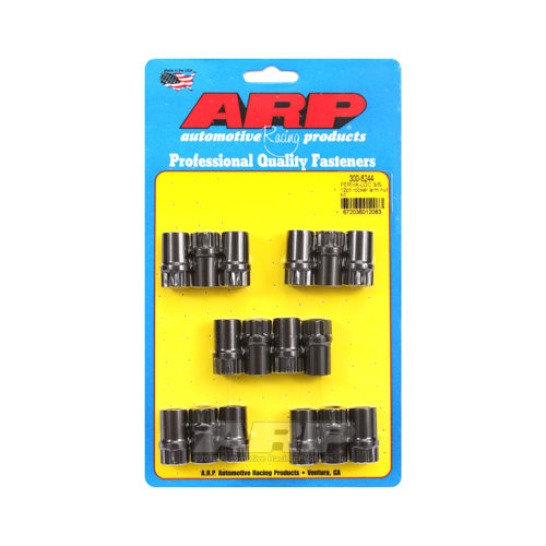 ARP Rocker Arm Nuts, Stamped Steel Rockers, 3/8 in.-24 Thread, .600 in. Outside Diameter, Set of 16