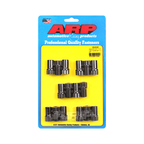 ARP Rocker Arm Nuts, Roller Rockers, 7/16 in.-20 Thread, .550 in. Outside Diameter, Set of 16