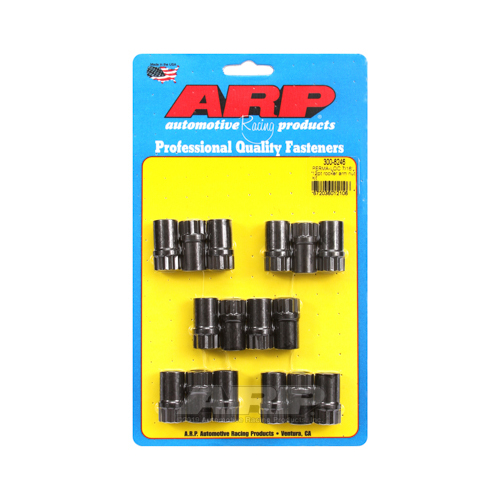 ARP Rocker Arm Nuts, 12-Point, Roller Rockers, 7/16 in.-20 Thread, .600 in. Outside Diameter, Set of 16