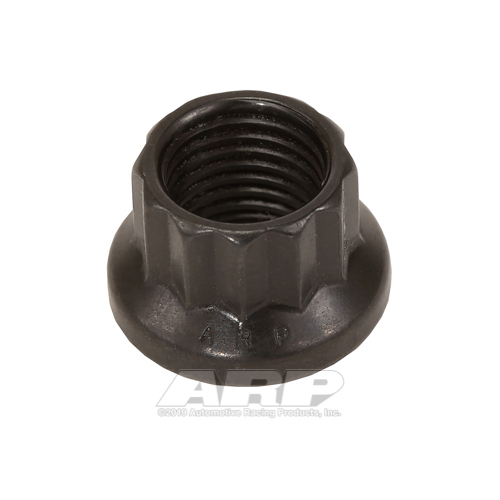 ARP Nut, 12-point, 8740 Chromoly, Steel, Black, 3/8 in.-24 Thread, 180000psi, Each