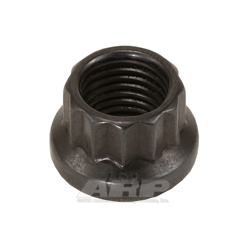 ARP Nut, 12-point, 8740 Chromoly, Steel, Black, 7/16 in.-20 Thread, 180000psi, Each