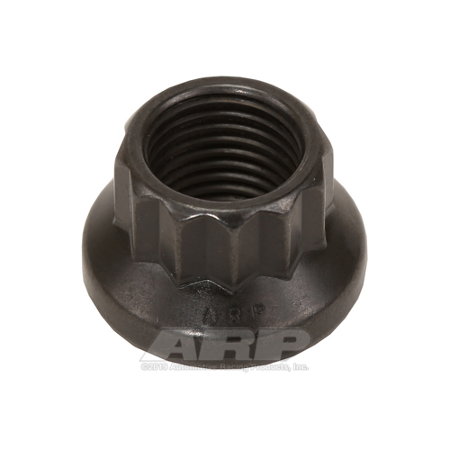 ARP Nut, 12-point, 8740 Chromoly, Steel, Black, 12mm x 1.25 Thread, 180000psi, Each