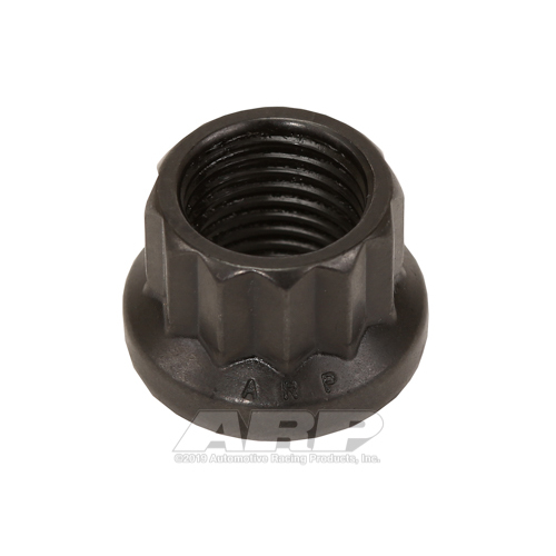 ARP Nut, 12-point, 8740 Chromoly, Steel, Black, 12mm x 1.25 Thread, 180000psi, Each