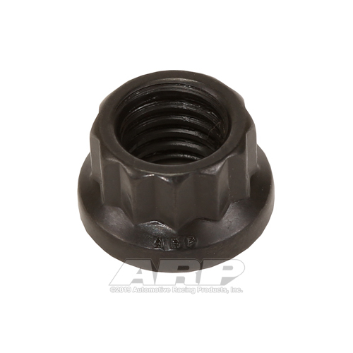 ARP Nut, 12-point, 8740 Chromoly, Steel, Black, 8mm x 1.25 Thread, 180000psi, Each