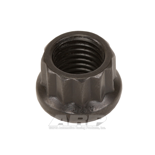 ARP Nut, 12-point, 8740 Chromoly, Steel, Black, 10mm x 1.25 Thread, 180000psi, Each