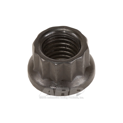 ARP Nut, 12-point, 8740 Chromoly, Steel, Black, 7mm x 1 Thread, 180000psi, Each