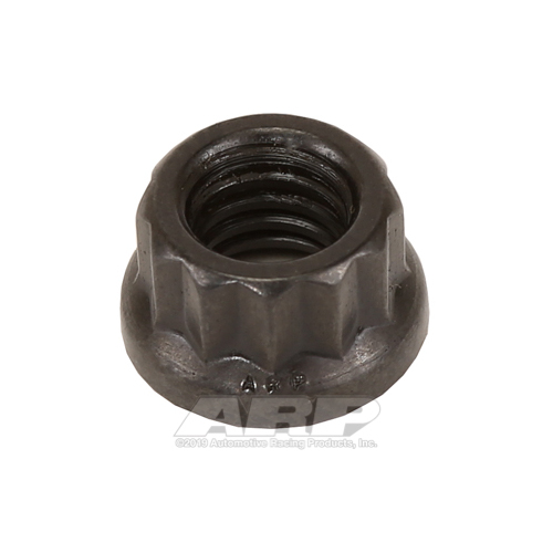 ARP Nut, 12-point, 8740 Chromoly, Steel, Black, 6mm x 1 Thread, 180000psi, Each