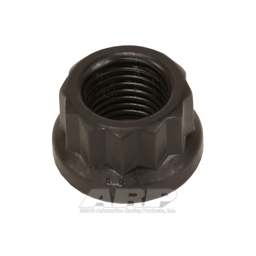 ARP Nut, 12-point, 8740 Chromoly, Steel, Black, 3/8 in.-24 Thread, 180000psi, Each