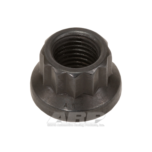 ARP Nut, 12-point, 8740 Chromoly, Steel, Black, 7/16 in.-20 Thread, 180000psi, Each