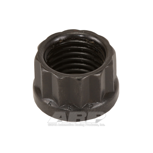 ARP Nut, 12-point, 8740 Chromoly, Steel, Black, 7/16 in.-20 Thread, 180000psi, Each