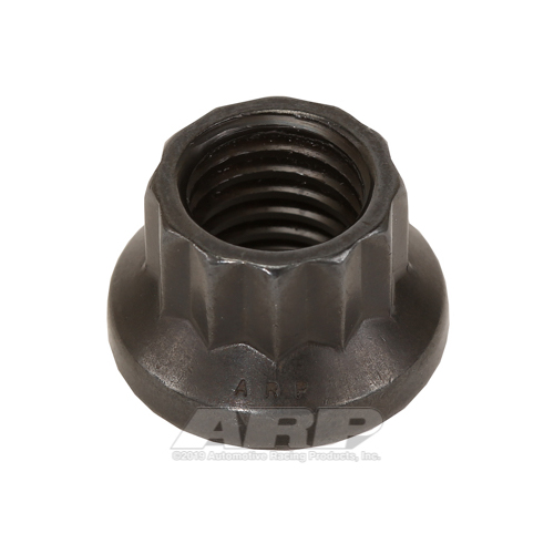 ARP Nut, 12-point, 8740 Chromoly, Steel, Black, 12mm x 1.75 Thread, 180000psi, Each