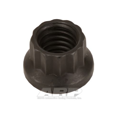 ARP Nut, 12-point, 8740 Chromoly, Steel, Black, 3/8 in.-16 Thread, 180000psi, Each