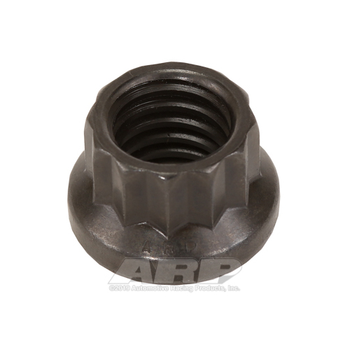 ARP Nut, 12-point, 8740 Chromoly, Steel, Black, 1/2 in.-13 Thread, 180000psi, Each