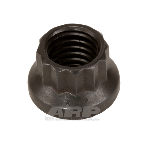 ARP Nut, 12-point, 8740 Chromoly, Steel, Black, 7/16 in.-14 Thread, 180000psi, Each