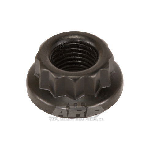 ARP Nut, 12-point, 8740 Chromoly, Steel, Black, 9mm x 1 Thread, 180000psi, Each