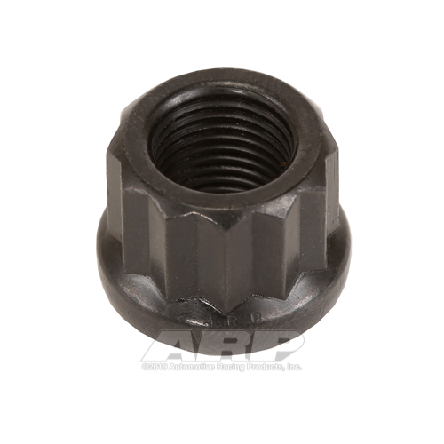 ARP Nut, 12-point, 8740 Chromoly, Steel, Black, 1/2 in.-20 Thread, 180000psi, Each