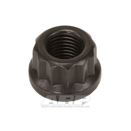 ARP Nut, 12-point, 8740 Chromoly, Steel, Black, 7/16 in.-20 Thread, 180000psi, Each
