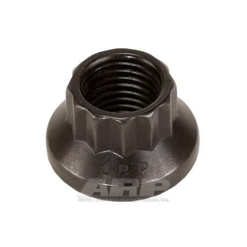 ARP Nut, 12-point, 8740 Chromoly, Steel, Black, 7/16 in.-20 Thread, 180000psi, Each