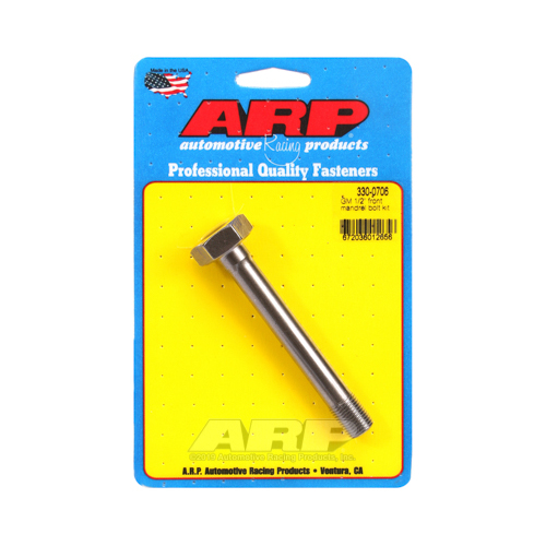 ARP Front Mandrel Bolt, Hex, 3.750 in. UHL, 1/2 in. Diameter, GM, Each