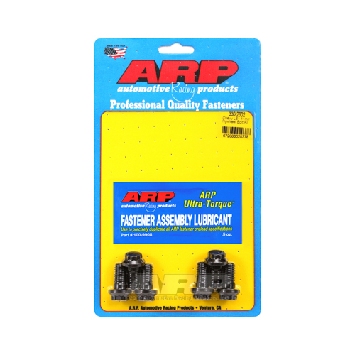 ARP Flywheel Bolts, Pro, Chromoly, Black Oxide, 12-Point, 11mm x 1.5 in, For Chevrolet, 4.8, 5.3, 5.7, 6.0L, LS1, LS6