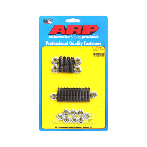 ARP Oil Pan Studs, Black Oxide Hex, For Chevrolet, V6, 90 Degree, Kit