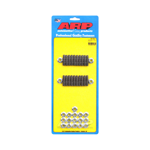 ARP Oil Pan Studs, Black Oxide Hex, 350 with girdle, Kit
