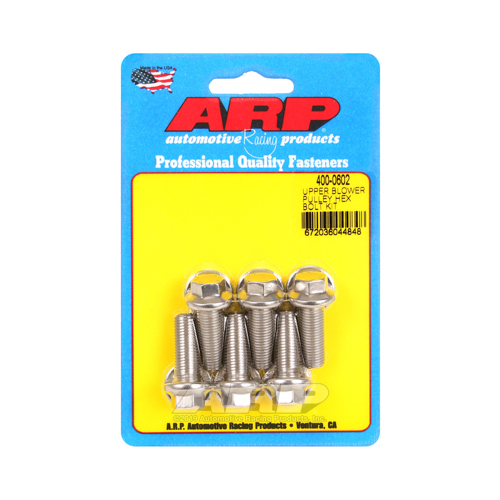 ARP Upper blower pulley SS hex bolt Kit