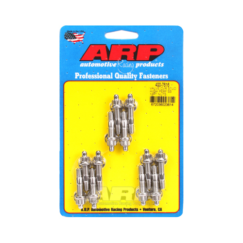 ARP Valve Cover Studs, Stainless, Polished, 12-Point, 1/4 in.-20, 1.50 in. Length, Set of 12