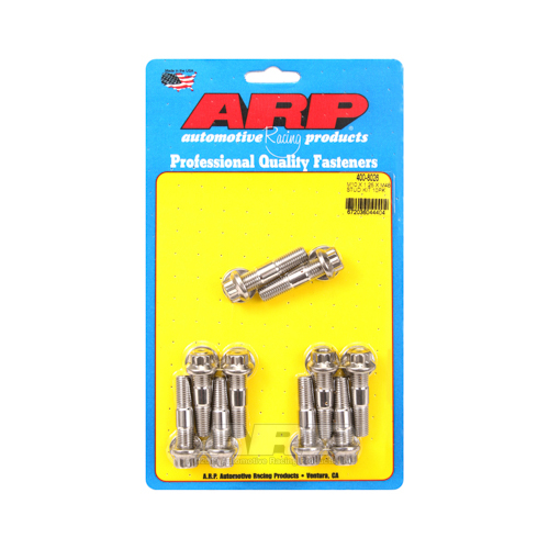 ARP Broached Studs, 10mm X 1.25 X 48mm, 10pcs