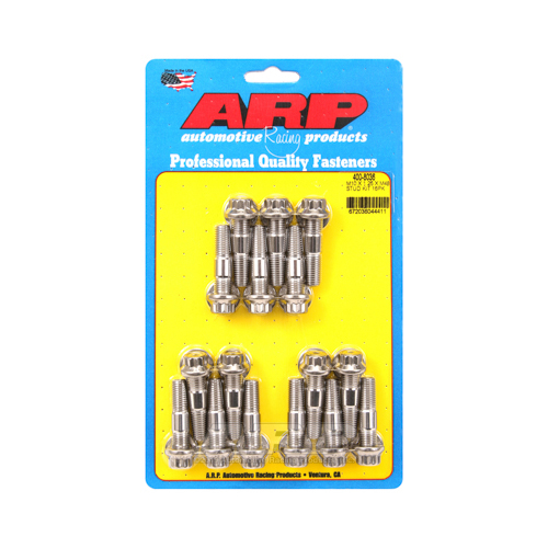 ARP Broached Studs, 10mm X 1.25 X 48mm, 16pcs