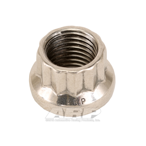 ARP Nut, 12-point, ARP Stainless Steel, Polished, 7/16 in.-20 Thread, 180000psi, Each