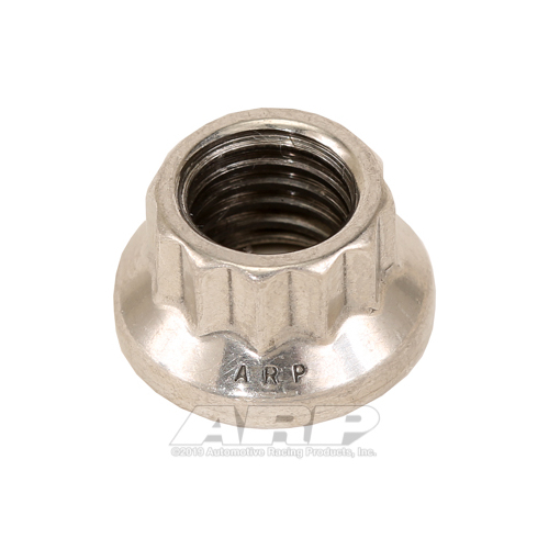 ARP Nut, 12-point, ARP Stainless Steel, Polished, 10mm x 1.5 Thread, 180000psi, Each