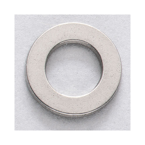 ARP Washer, Hardened, High Performance, Chamfer, Flat, 3/8 in. ID, 0.655 in. OD, Stainless Steel, Polished, 0.09 in. Thick, Each