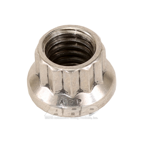 ARP Nut, 12-point, ARP Stainless Steel, Polished, 3/8 in.-16 Thread, 180000psi, Each