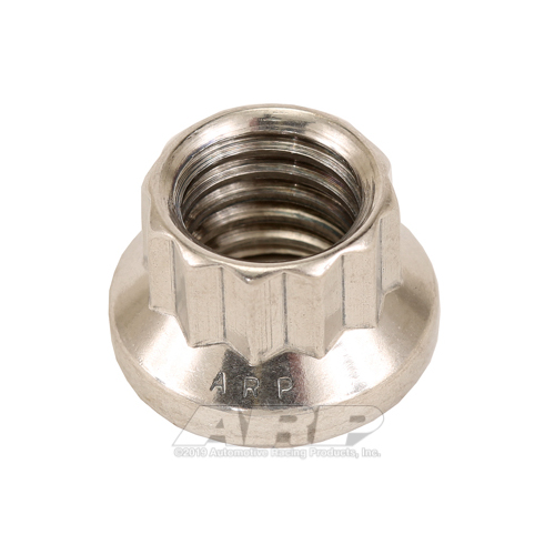 ARP Nut, 12-point, ARP Stainless Steel, Polished, 1/2 in.-13 Thread, 180000psi, Each
