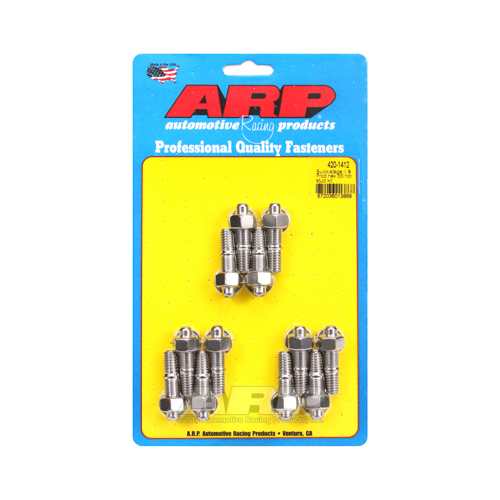 ARP Header Studs, Stainless Hex, For Buick V6, 3.8L, Set of 12
