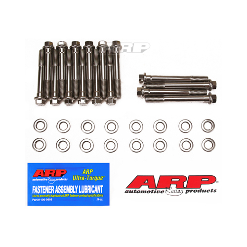ARP Cylinder Head Bolts, Hex Head, Stainless, For Buick, V6 Stage I (1977-85), Kit