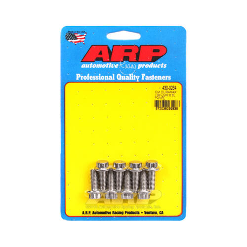 ARP Y-Pipe Bolt Kit, GM Duramax Lb7-Lmm 6.6L Stainless Steel 12Pt