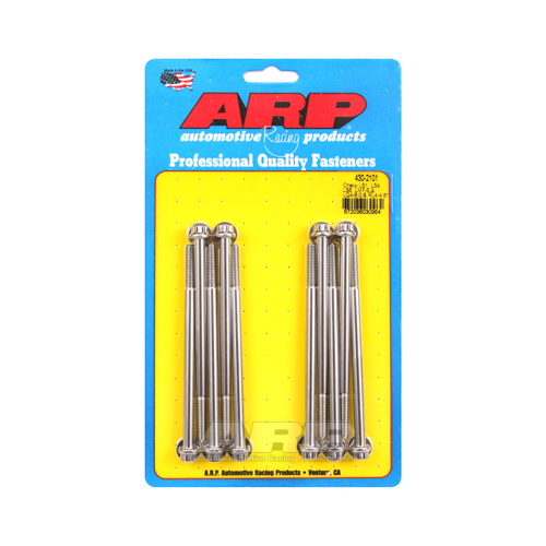 ARP Bolts, Intake Manifold, 12-point Head, Stainless Steel, Polished, For Chevrolet LS1, LS4, LS6, 180000psi, Kit