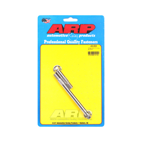 ARP Starter Bolts, Stainless Steel, 3/8-16 x 1.975/4.660 in. Hex, Full Size Starter, For Chevrolet, Big/Small, Pair