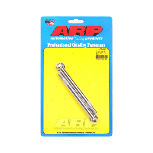 ARP Starter Bolts, Stainless Steel, Polished, Hex Head, Full Size Starter, For Chevrolet, Big, Small Block, Pair