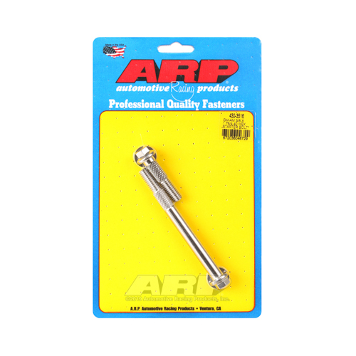 ARP Starter Bolts, Custom 450, Polished, Hex Head, 3/8-16 in. Thread, 1.750 in./4.400 in. UHL, Mini Starter Style, For Chevrolet, Pair