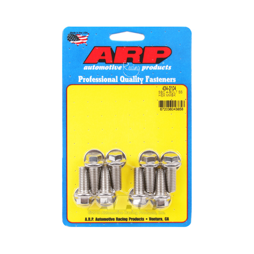 ARP Motor Mount Bolts, SB For Chevrolet 4-bolt SS hex, Kit