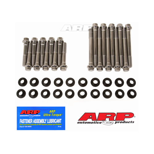 ARP Cylinder Head Bolts, Hex Head, Stainless, For Ford SB, 302 w/ 351 Windsor Heads, Kit