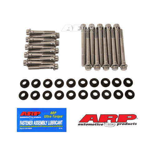 ARP Cylinder Head Bolts, 12-point Head, Stainless, For Ford SB, 302 w/ 351 Windsor Heads, Kit