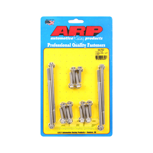 ARP Valve Cover Bolts, Stainless 12-Point, For Ford Racing Valve Cover, Set of 16